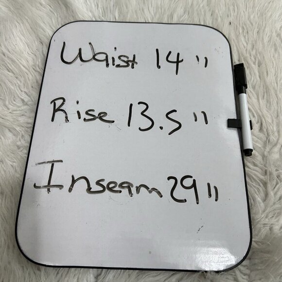 Marc New York Rose Pink Ribbed Accordion Pleated Pants Wide Leg Pull On Size S - Picture 10 of 10